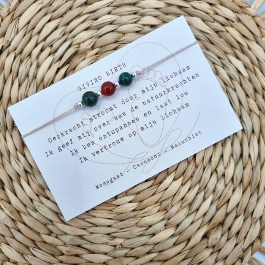 Typisch Shanna | Edelsteen armbandje | Giving Birth