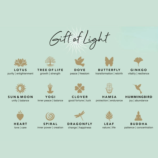 Geschenk van licht | Handgeschept papier | 8 dessins