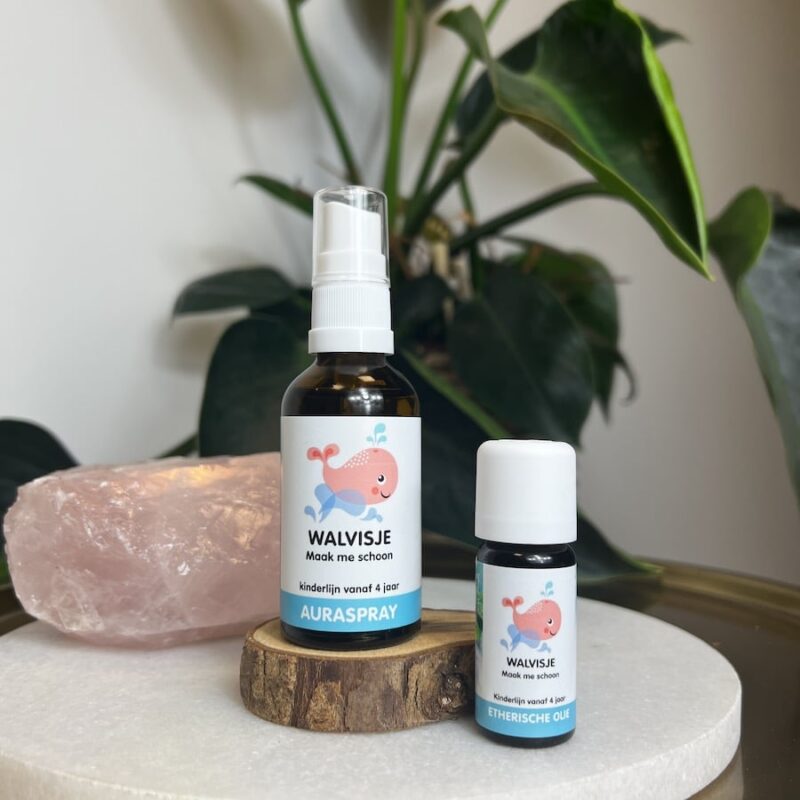 Walvisje, Maak mij schoon | Aura- & Roomspray | Vanaf 4 jr