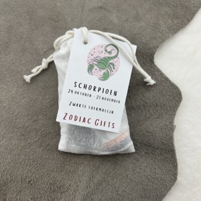 Zodiac Schorpioen Cadeauzakje