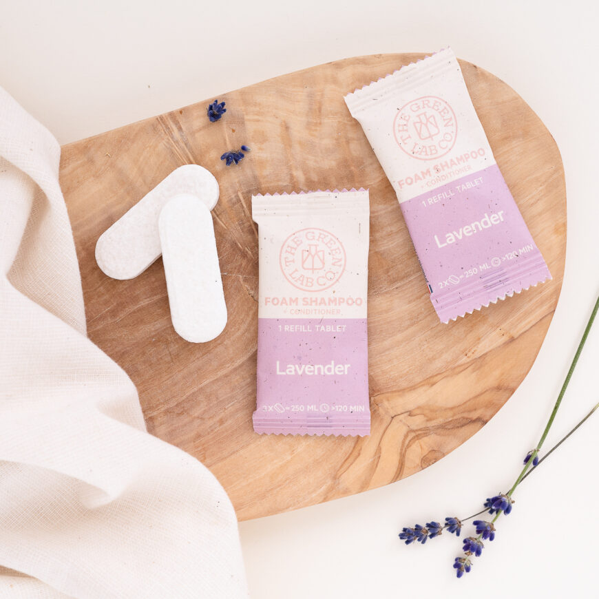The Green Lab | Basis start set | Shampoo & Conditioner | Munt & Lavendel