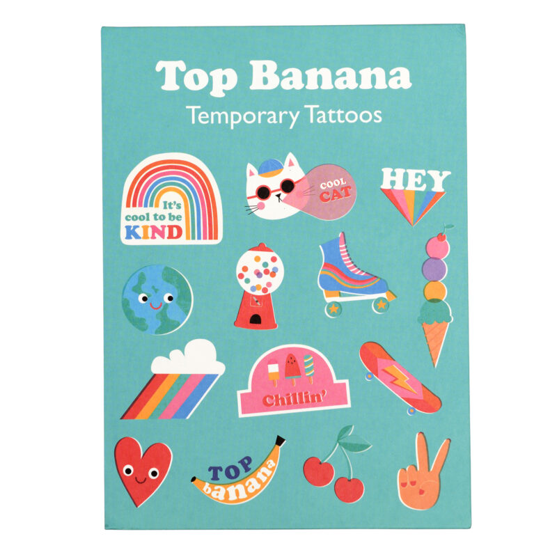 Tijdelijke tatoeages | Top banana | Rex London