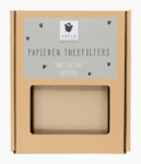 Arelo | Papieren theefilterzakjes | 100 stuks