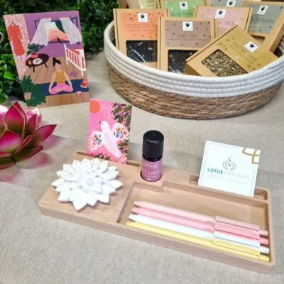 Bureau-organizer met geursteen | Geurverspreider