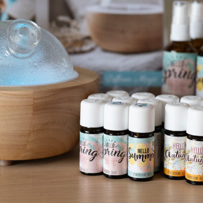 Magic Diffuser Hello Spring Summer Autumn Winter roomspray 50ml etherische olie 10ml