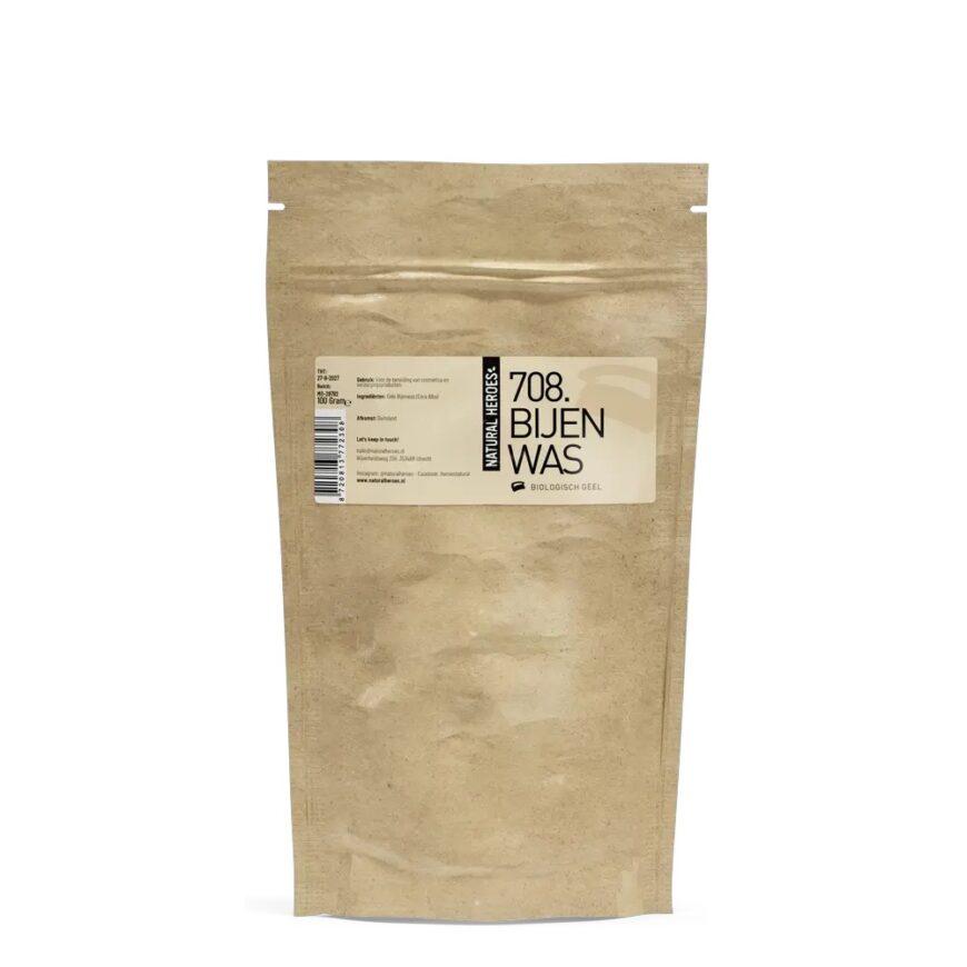 Natural Heroes | 708. Bijenwas chips (Biologisch) | Geel 100 g