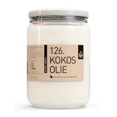 Natural Heroes | 126. Kokosolie (Biologisch & Koudgeperst) - 500 ml