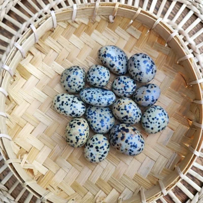 Dalmatier Jaspis knuffelsteen