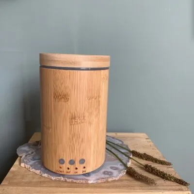 Aroma Diffuser | Bamboo + Startset Happy Home | 150 ML
