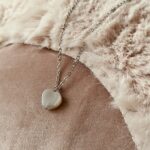 Typisch Shanna | Edelsteenketting | Chalcedoon hartje