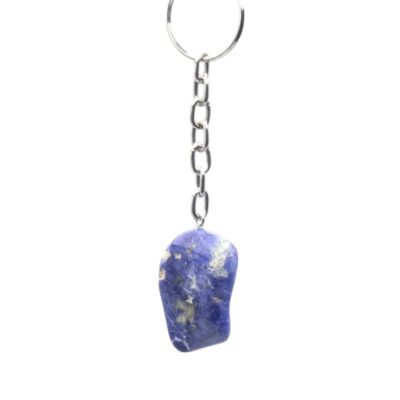 Edelsteen Sleutelhanger | Sodaliet