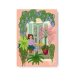 Ansichtkaart Green Balcony A6