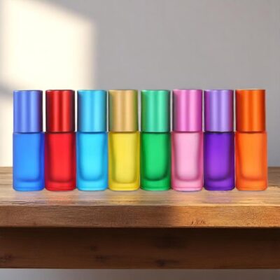 Matglas rollers met RVS kogel 5ml