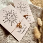 Typisch Shanna | Edelsteen armbandje met postcard | You are my sunshine