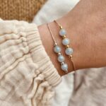 Typisch Shanna | Edelsteen armbandje | Aquamarijn