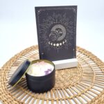 Kaart Zon en Maan A6 | Zwart Wit