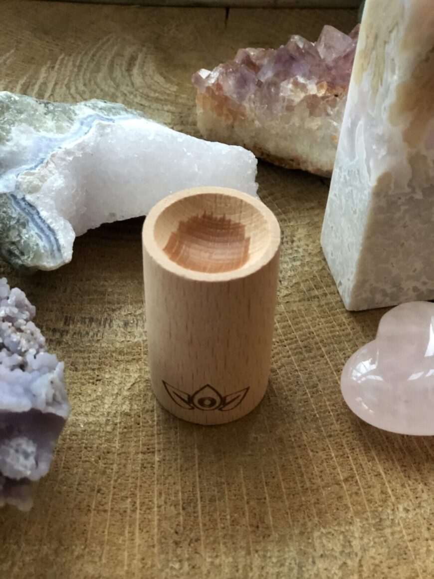 Houten Aroma Cilinder | Geurverspreider | Dark Wood