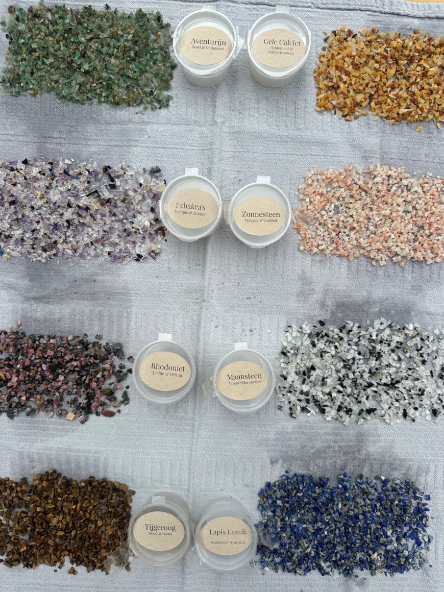 Edelsteenchips voor DIY Roller