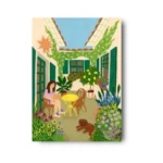 Ansichtkaart Green Courtyard A6