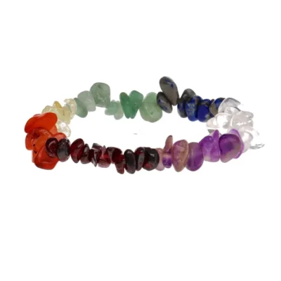 Edelsteen Chips Armband | Chakras | 8mm