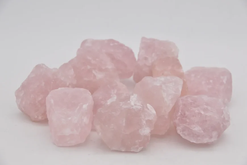 Ruwe Rozenkwarts ~6 cm