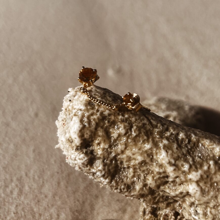 L'Heure Dorée | Amitié oorbel (one piece)