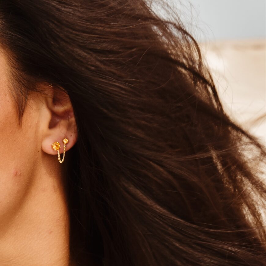 L'Heure Dorée | Amitié oorbel (one piece)