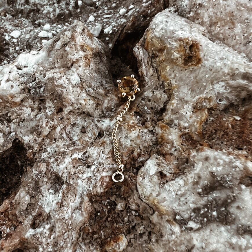 L'Heure Dorée | Amitié oorbel (one piece)