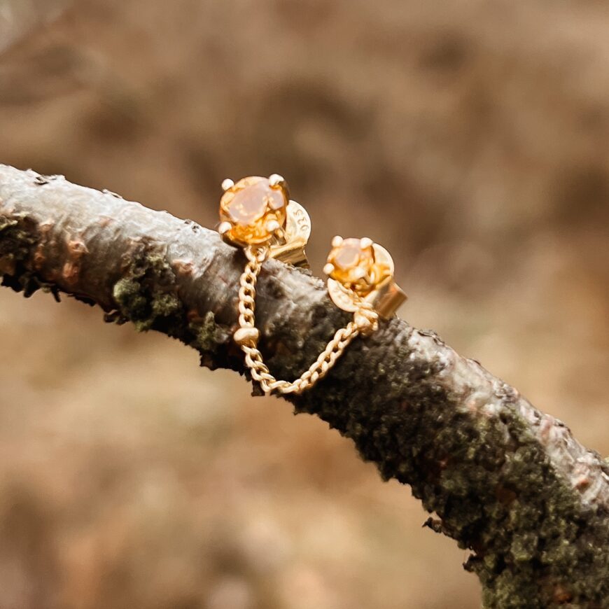 L'Heure Dorée | Amitié oorbel (one piece)