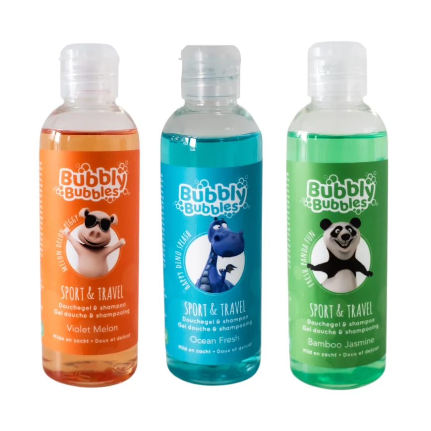 BubblyBubbles® | Kinder Douchegel & Shampoo 100ml | Diverse varianten
