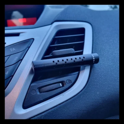 Luxe RVS autoclip Zwart