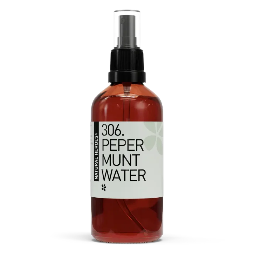 Natural Heroes | 306. Pepermuntwater (Hydrosol) - Biologisch Natural Heroes | 306. Pepermuntwater (Hydrosol) - Biologisch