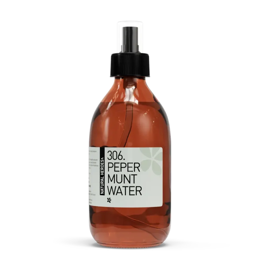 Natural Heroes | 306. Pepermuntwater (Hydrosol) - Biologisch Natural Heroes | 306. Pepermuntwater (Hydrosol) - Biologisch