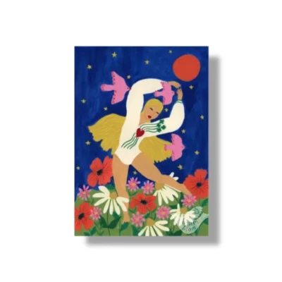 Ansichtkaart Fly away with me A6