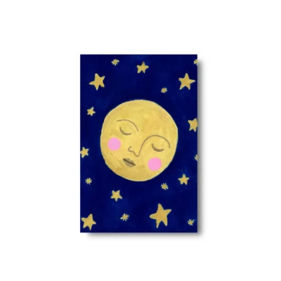 Minikaartje Sleepy moon