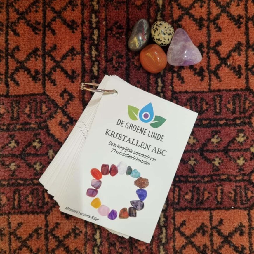 Kristallen ABC Waaier | 79 kristallen uitgelicht