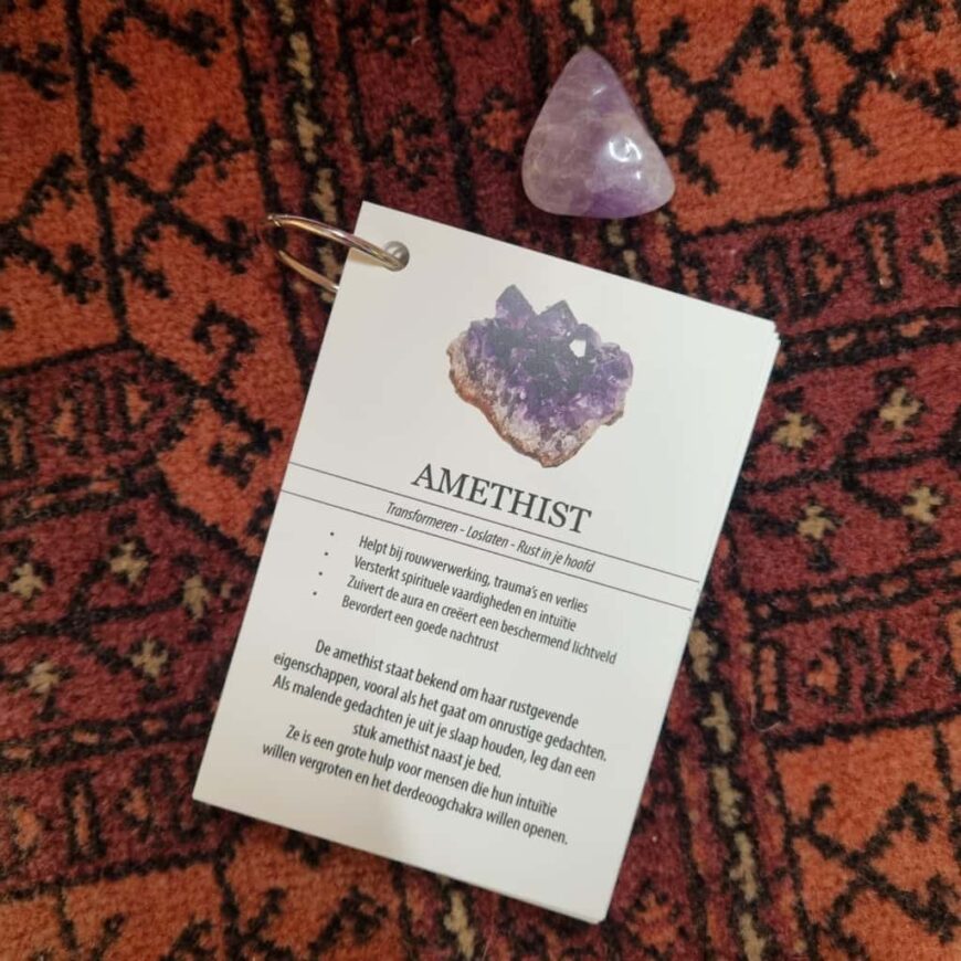 Kristallen ABC Waaier | 79 kristallen uitgelicht