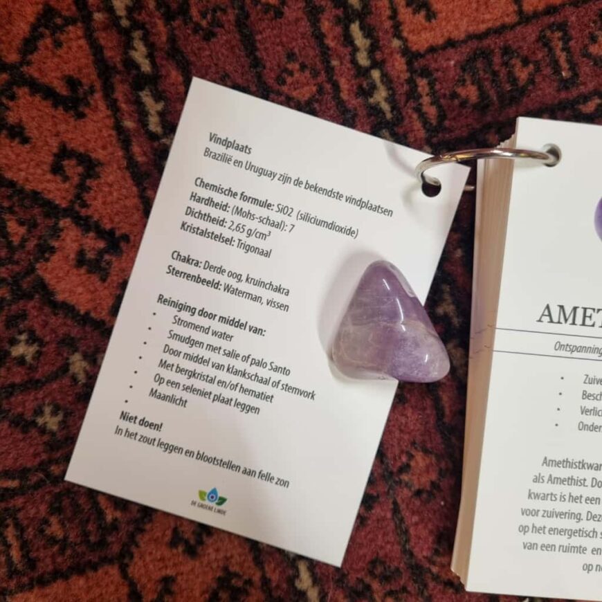 Kristallen ABC Waaier | 79 kristallen uitgelicht