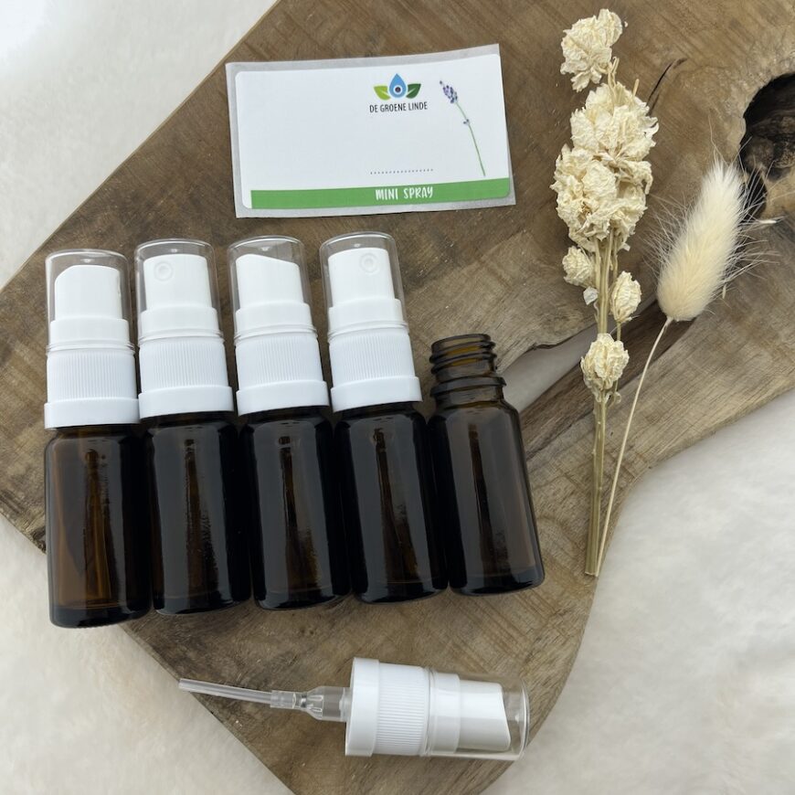 Sprayflesjes set van 5 | leeg 10ml