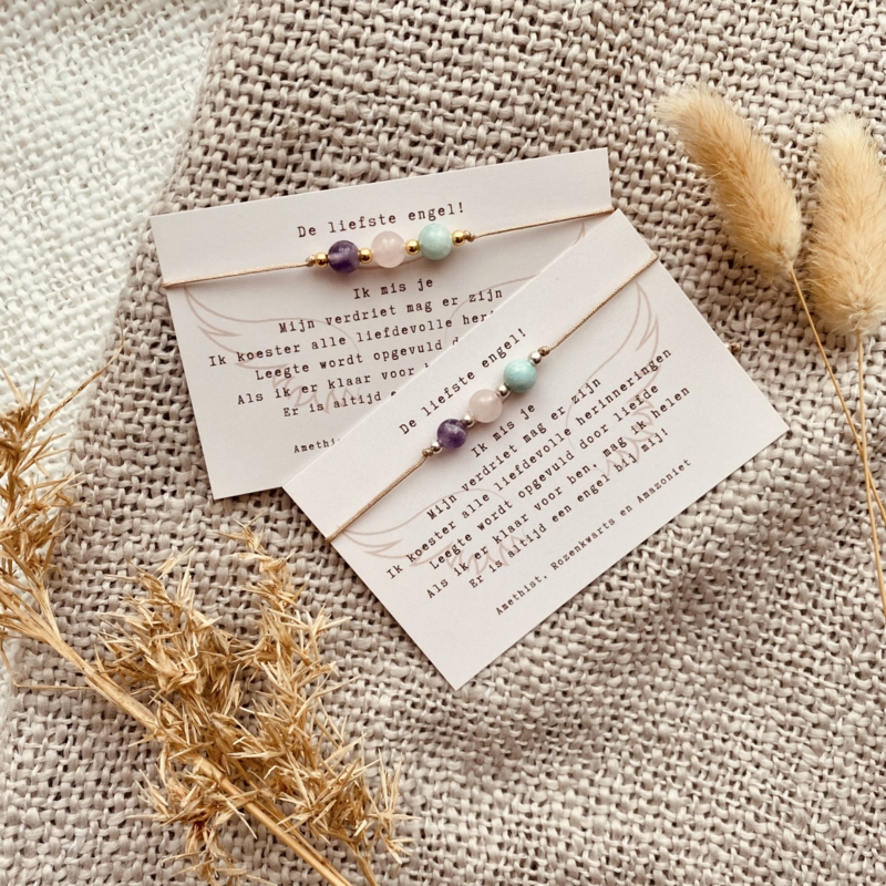 Typisch Shanna | Edelsteen armbandje | Liefste Engel