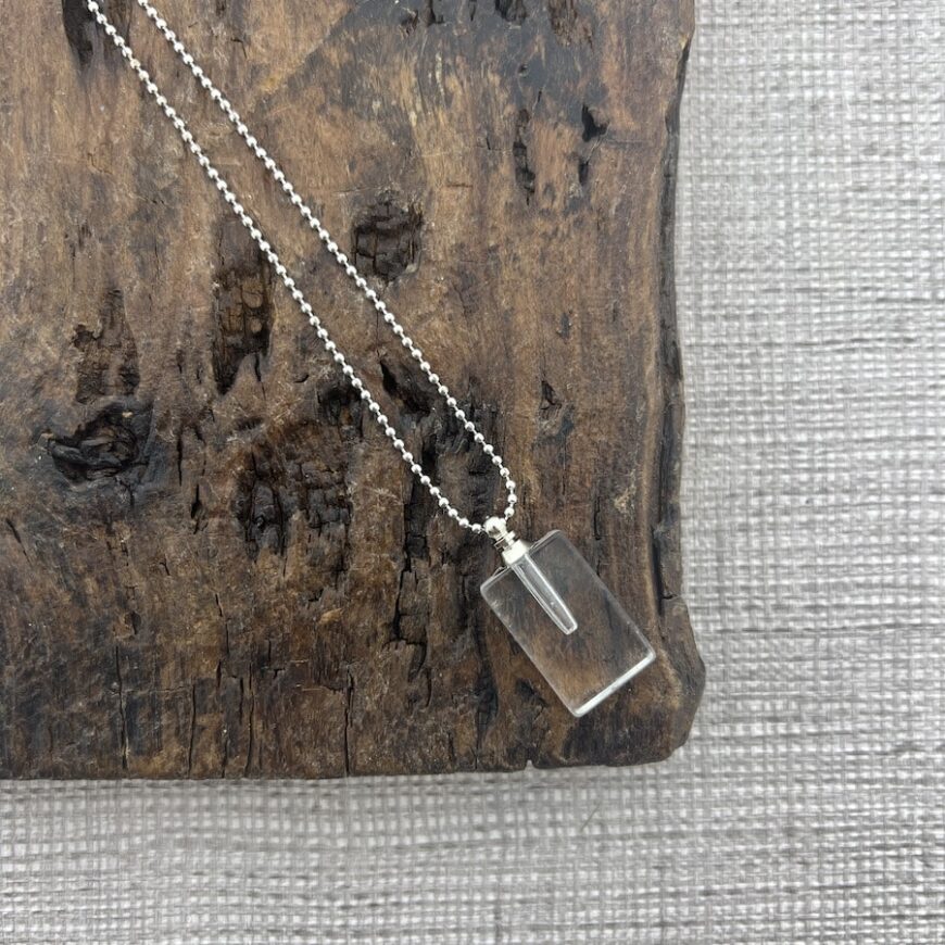 Olie sieraad Hanger | Rechthoekig