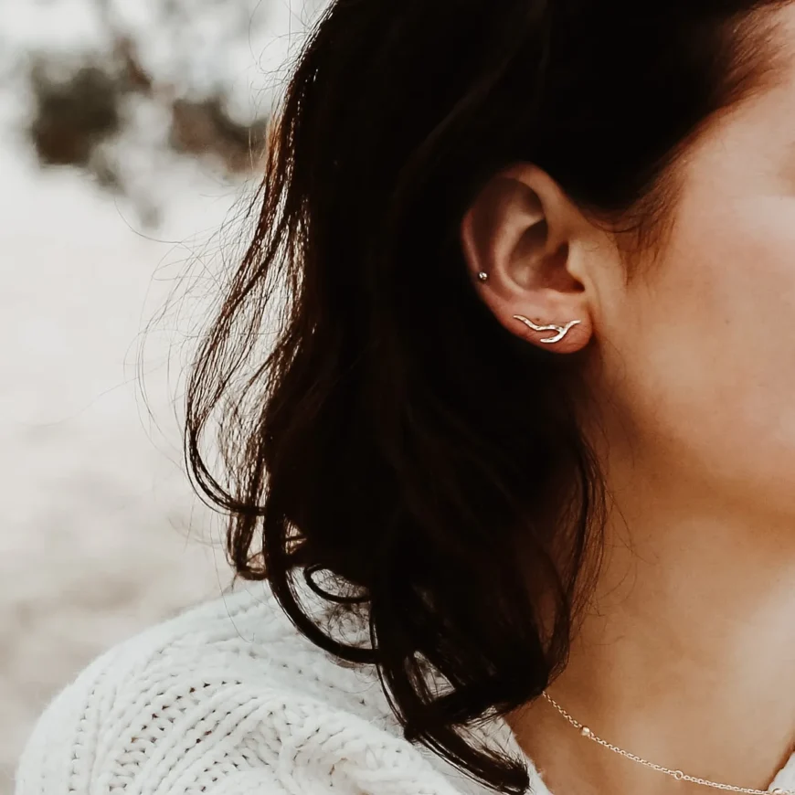 L’Heure Dorée | Brume Climber Oorbellen (2 varianten)