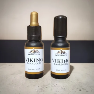 Viking-Baardolie-Natuurzuiver-Pipet-Of-RVS-Rollerbal-20ml-Sfeerbeeld
