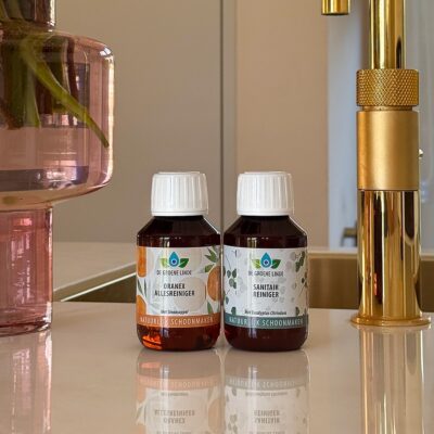 100% Natuurlijk Schoonmaaksetje | Oranex Allesreiniger en Sanitair Reiniger
